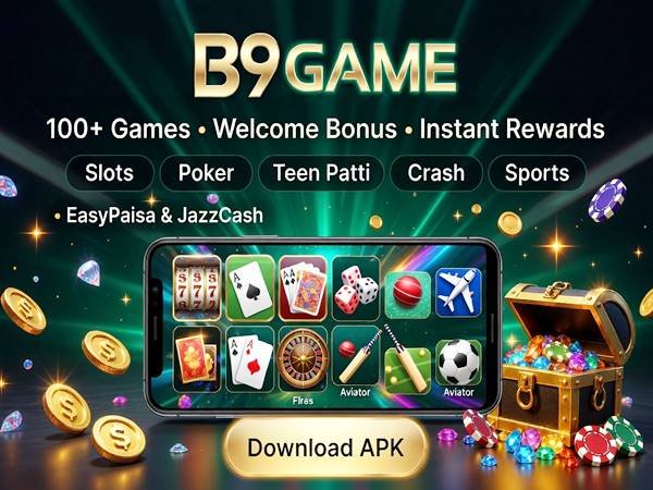 B9 Game APK installation screen on Android with the install button visible